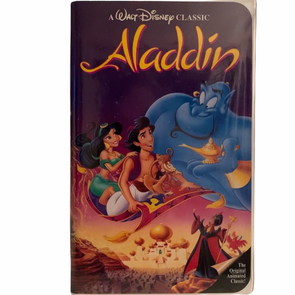 Disney Aladdin VHS Tape